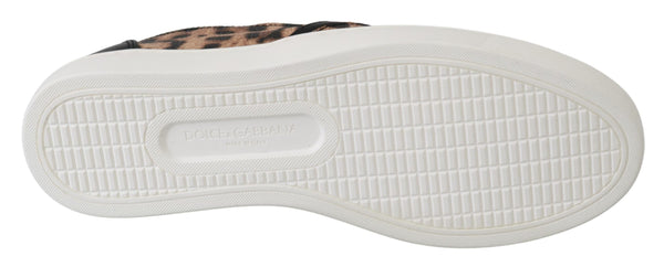 Leder Leopard #dgfamily Loafers Schuhe