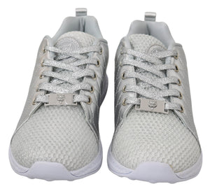Gisella Silber Polyester Turnschuhe Schuhe