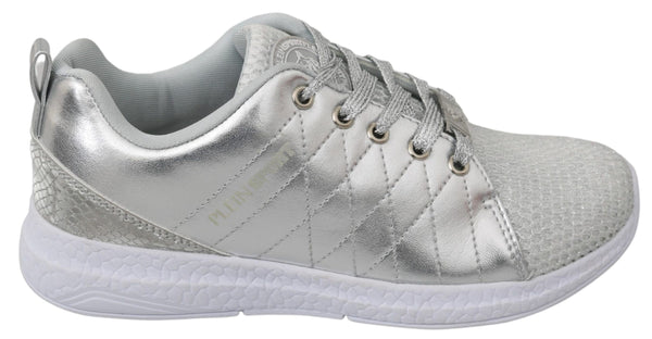 Gisella Silber Polyester Turnschuhe Schuhe