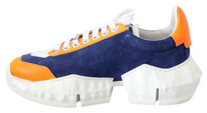 Electric Elegance Leder Mix Sneakers