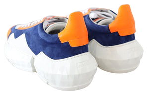Electric Elegance Leder Mix Sneakers