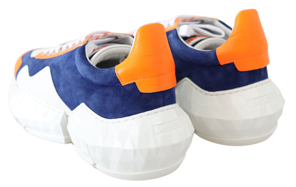 Electric Elegance Leder Mix Sneakers