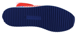 Blau Rot Sorrento Logo Turnschuhe Socken Schuhe