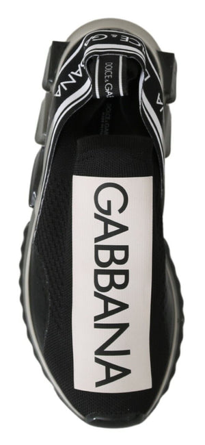 Schwarz Weiß SORRENTO Sport Stretch Sneakers