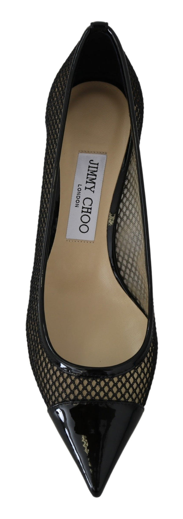 Schicke spitze Pumps aus Lackmaschee