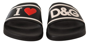 Schwarzes Leder I Love D&amp