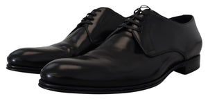 Schwarze Lederschuhe für formelle Anlässe