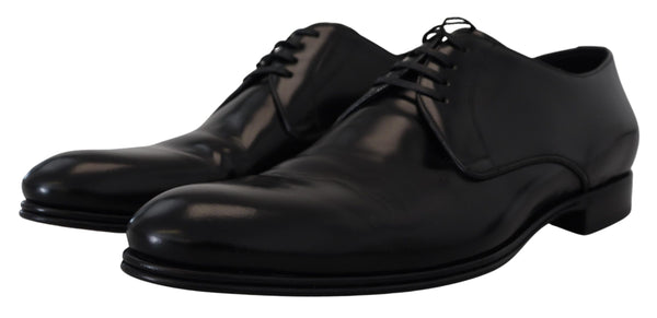 Schwarze Lederschuhe für formelle Anlässe