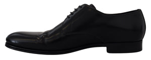 Schwarze Lederschuhe für formelle Anlässe