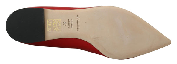 Rot Leder Kristalle Loafers Flats Schuhe