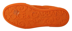 Orange Leder P.j. Tucker Turnschuhe Schuhe