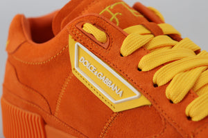 Orange Leder P.j. Tucker Turnschuhe Schuhe