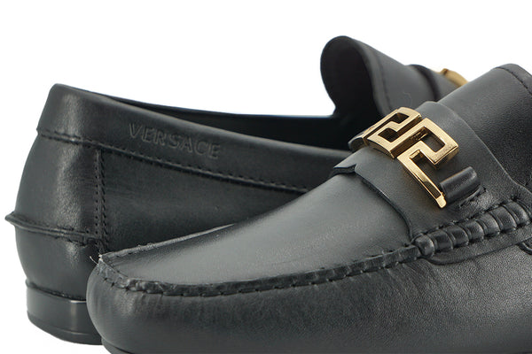 Elegante Herren Loafers aus schwarzem Kalbsleder