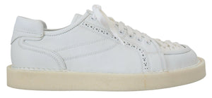 Weiß Leder Low Top Oxford Turnschuhe Freizeitschuhe
