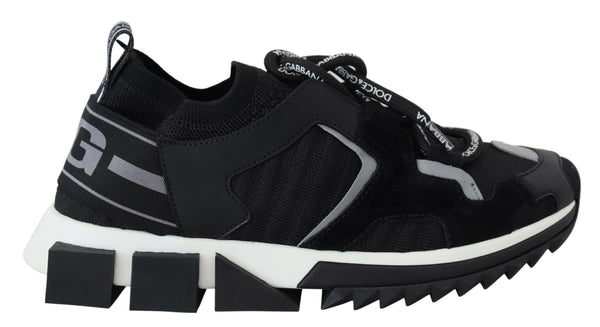 Schwarz Mesh Sorrento Trekking Turnschuhe Schuhe