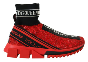 Rot Bling Sorrento Turnschuhe Socken Schuhe