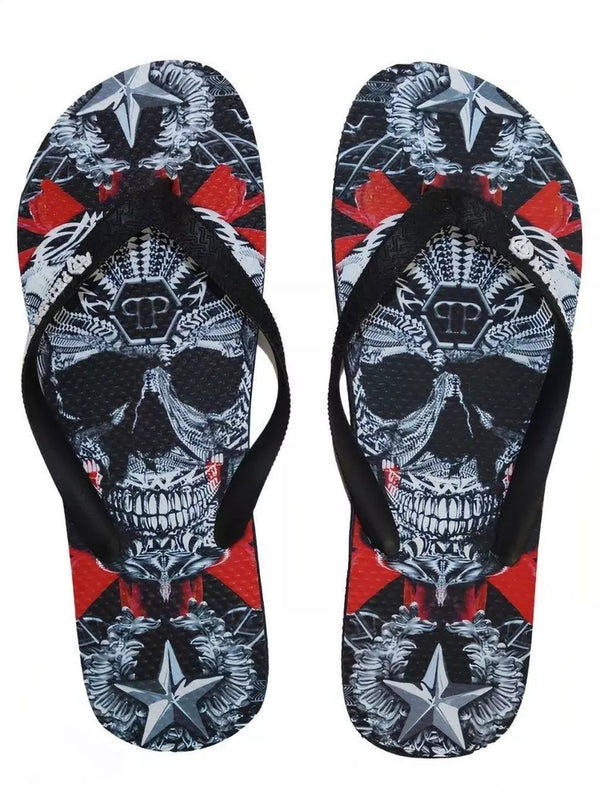 Multicolor Polyester Damen Flip Flop
