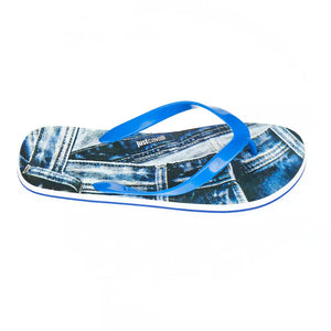 Hellblaue EVA Herren-Sandale