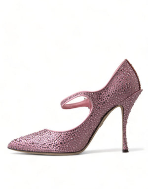 Rosa Strass Kristall Heels Pumps Schuhe