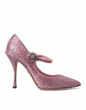 Rosa Strass Kristall Heels Pumps Schuhe