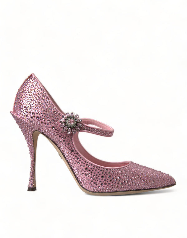 Rosa Strass Kristall Heels Pumps Schuhe