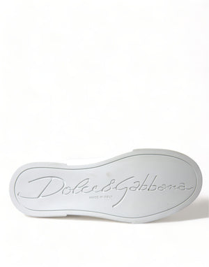 Weiß Love Patch Portofino Klassische Turnschuhe Schuhe