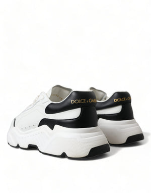 Weiß Schwarz Low Top Daymaster Turnschuhe Schuhe