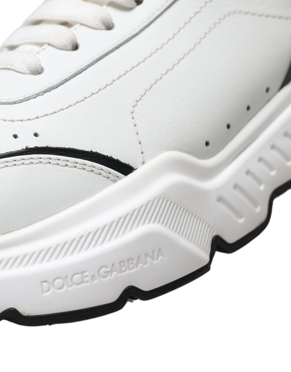 Weiß Schwarz Low Top Daymaster Turnschuhe Schuhe
