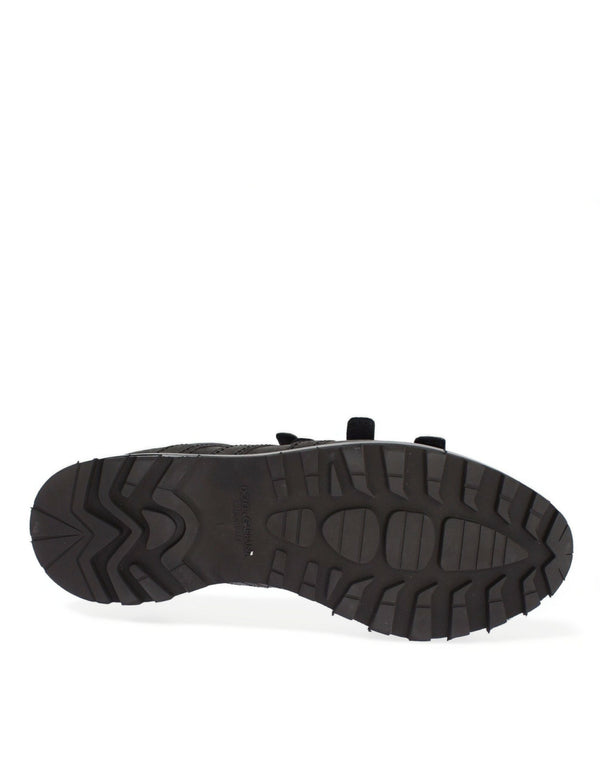 Graue Leder Knöchelriemen Schuhe Stiefel