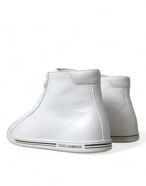 Weiß Saint Tropez High Top Männer Turnschuhe Schuhe