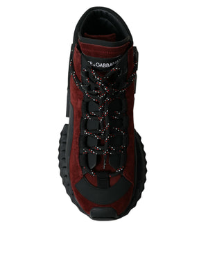 Burgundy Super King High Top Männer Turnschuhe Schuhe