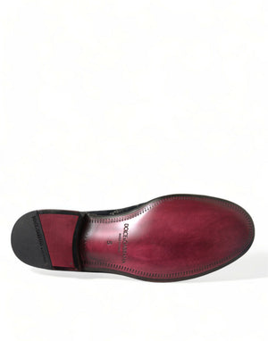 Schwarz Floral Hausschuhe Männer Loafers Kleid Schuhe
