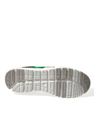 Multicolor Leder Wildleder Low Top Sneakers Schuhe