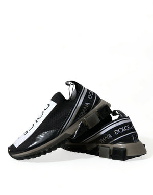 Schwarz Weiß Slip On Sneakers Sorrento Schuhe