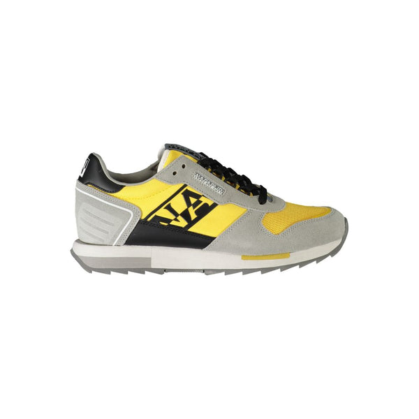 Graue Polyester Sneaker
