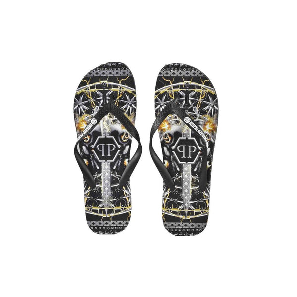 Multicolor Polyester Damen Flip Flop