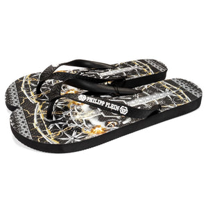 Multicolor Polyester Damen Flip Flop