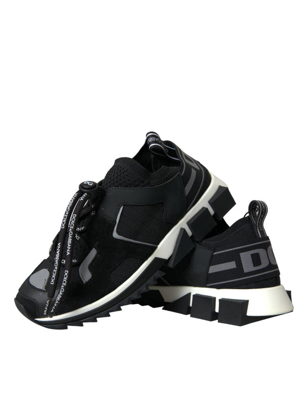 Schwarz Mesh Sorrento Trekking Turnschuhe Schuhe