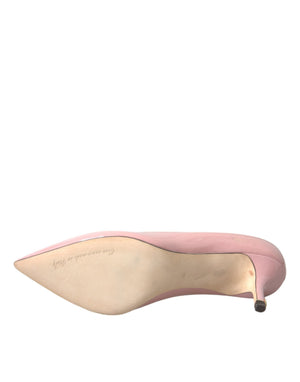Hellrosa Lackleder Heels Pumps Schuhe