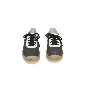 Schwarzes Kalbsleder Herren Sneaker