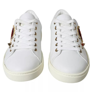 Weiß Portofino Sacred Heart Turnschuhe Frauen Schuhe