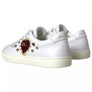Weiß Portofino Sacred Heart Turnschuhe Frauen Schuhe