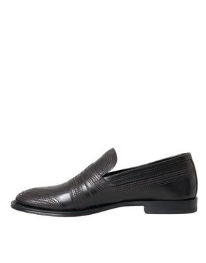 Schwarz Braun Leder Loafer Männer Kleid Schuhe