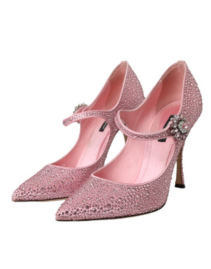 Rosa Strass Kristall Heels Pumps Schuhe