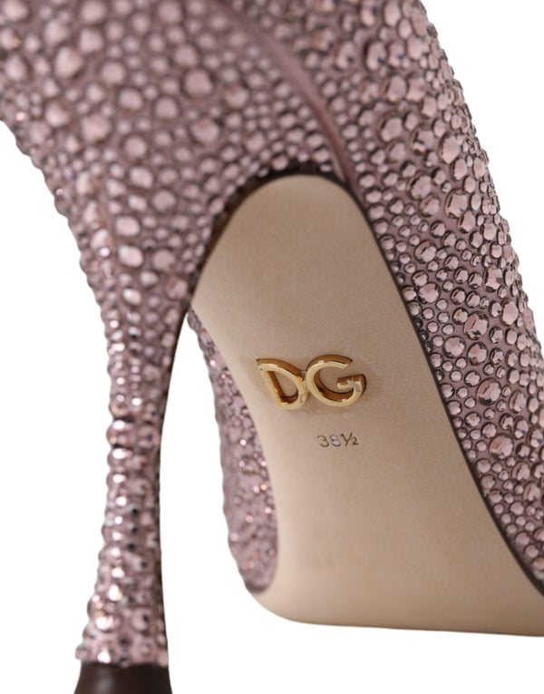 Rosa Strass Kristall Heels Pumps Schuhe