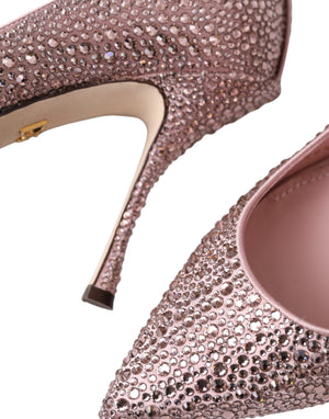Rosa Strass Kristall Heels Pumps Schuhe