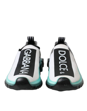 Schwarz Weiß Blau Slip On Sorrento Sneakers Schuhe
