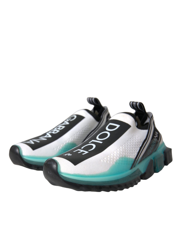 Schwarz Weiß Blau Slip On Sorrento Sneakers Schuhe