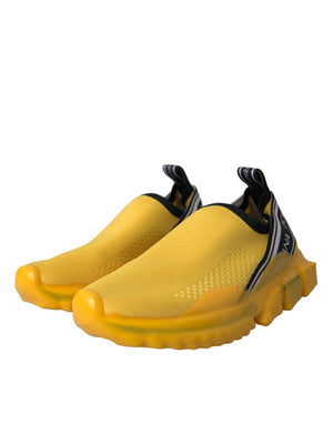 Gelb Sorrento Slip On Sneakers Frauen Schuhe