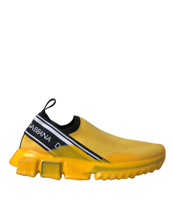 Gelb Sorrento Slip On Sneakers Frauen Schuhe